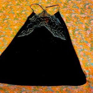 Wickedly Sexy knit and lace nighty. Low cut lace front and back.